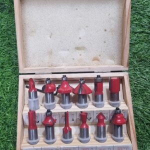 MailTank 12 Pcs Router Bit Set, 12.7mm.