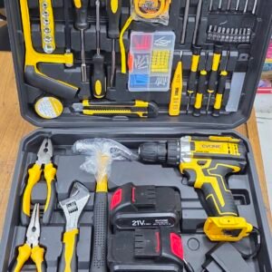 Evone 21V Combo cordless 108 Pcs,
2 Pcs Battery, 108 Pcs Accessories