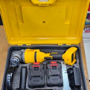 Evone 21V Battery Grinding 5" Machine, High Quality Grinding Cordless Machine 2 Pcs Battery